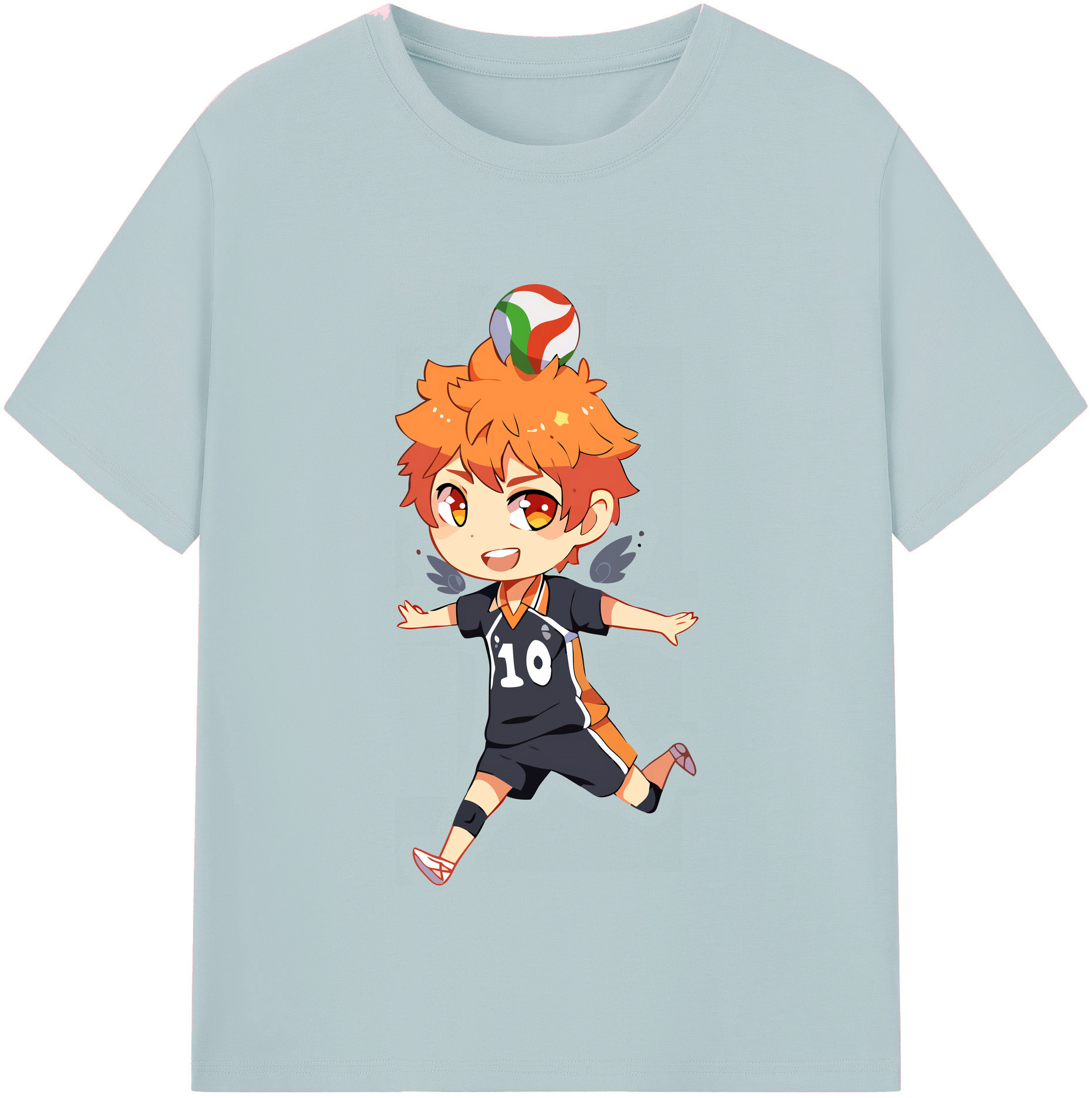 （画像用） ハイキュー!! Haikyu!! 綿100％半袖Tシャツ（フロントプリント）